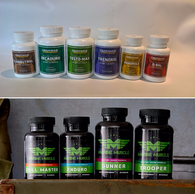 Legal Steroids Crazy Bulk and Marine Muscle